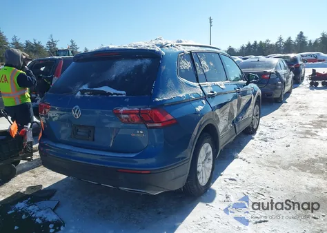 2018 Volkswagen Tiguan 2.0T S z USA, uszkodzony, nr VIN 3VV0B7AX3JM096236